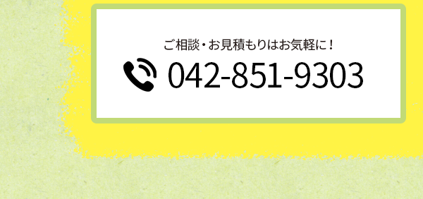 電話番号：042-851-9303