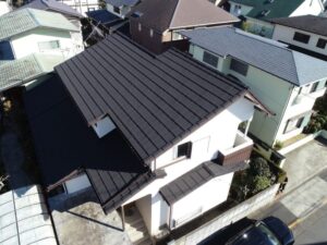 町田市成瀬台　K様邸　屋根葺き替え工事・外壁塗装工事