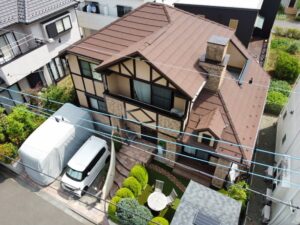 町田市真光寺　S様邸　屋根工事（屋根カバー工法）・付帯部塗装・ベランダ笠木交換