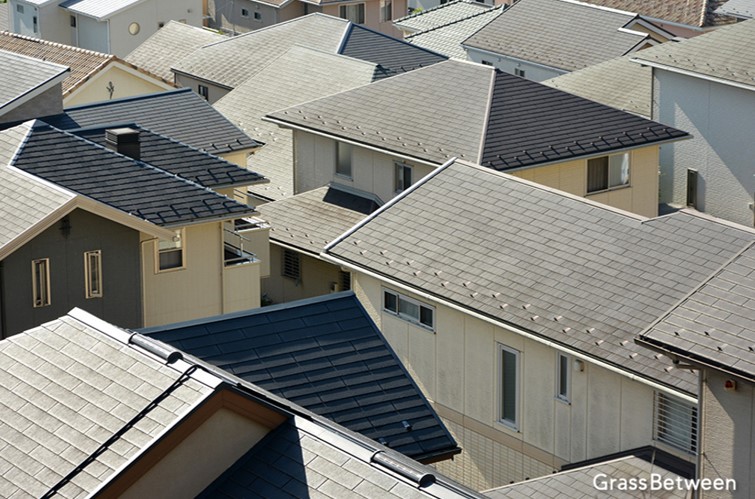 屋根風景のコマーシャル画像