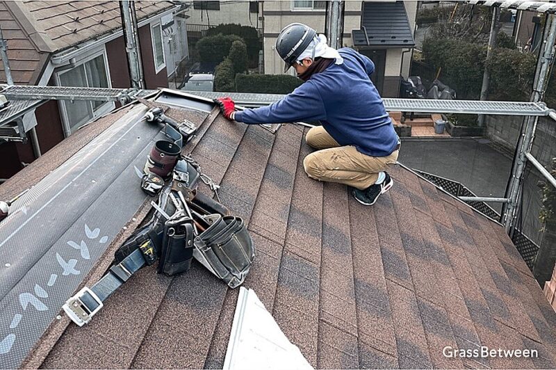 屋根カバー工法（ディーズルーフィング・ディプロマットスター）画像