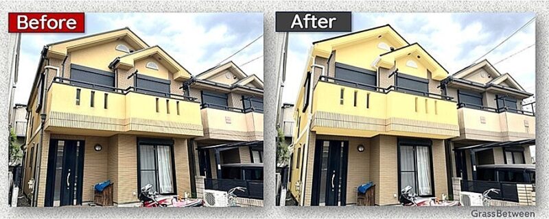 Before/After・外壁塗装画像