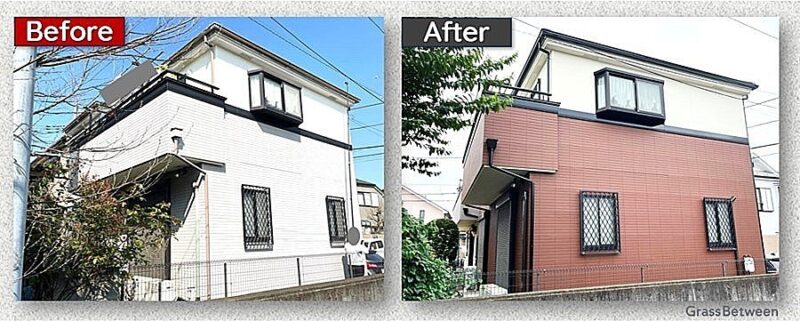 Before/After・外壁塗装画像